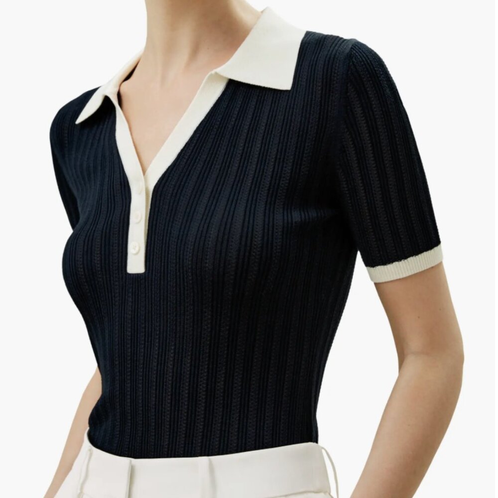 NWT Lilysilk Silk Knit Top